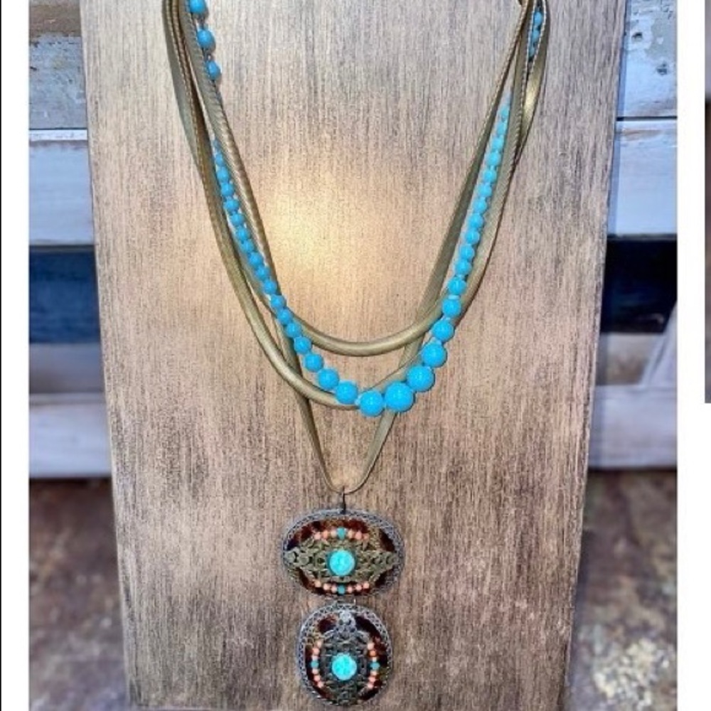 Vintage Estate Multi-Strand Turquoise necklace